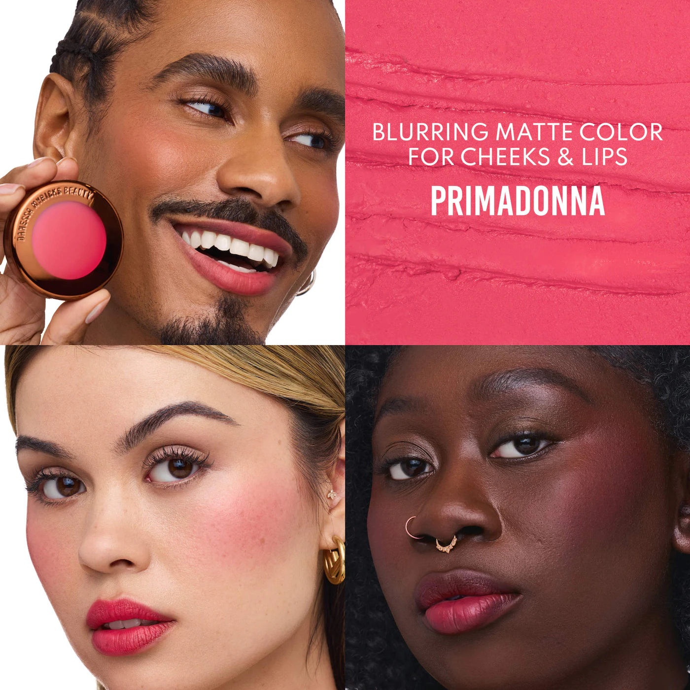 Danessa Myricks Beauty - Mini Yummy Skin Flushed Essentials: Face & Lip Makeup Gift Set