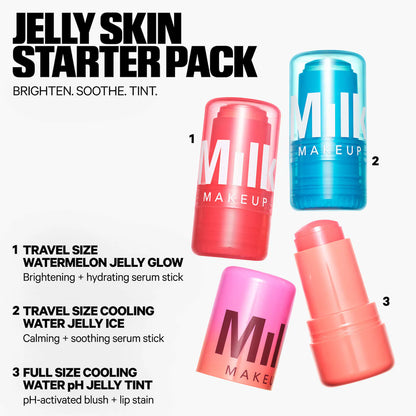 MILK MAKEUP - Jelly Skin Starter Pack Skincare + Tint Trio