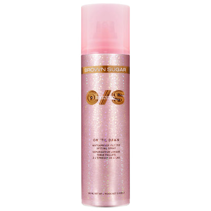 ONE/SIZE by Patrick Starrr - NEW On 'Til Dawn Waterproof Glitter Setting Spray - Brown Sugar