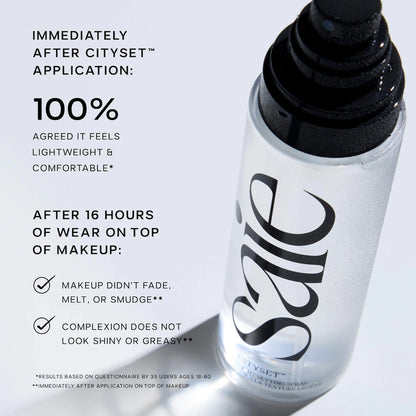 Saie - CitySet™ Ultra-Fine Mist Setting Spray with 16 Hour Wear