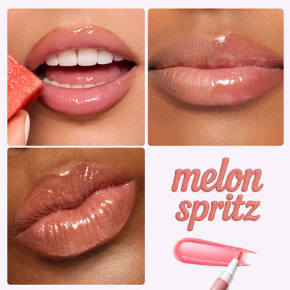 tarte - maracuja juicy lip plumping peptide gloss with charm