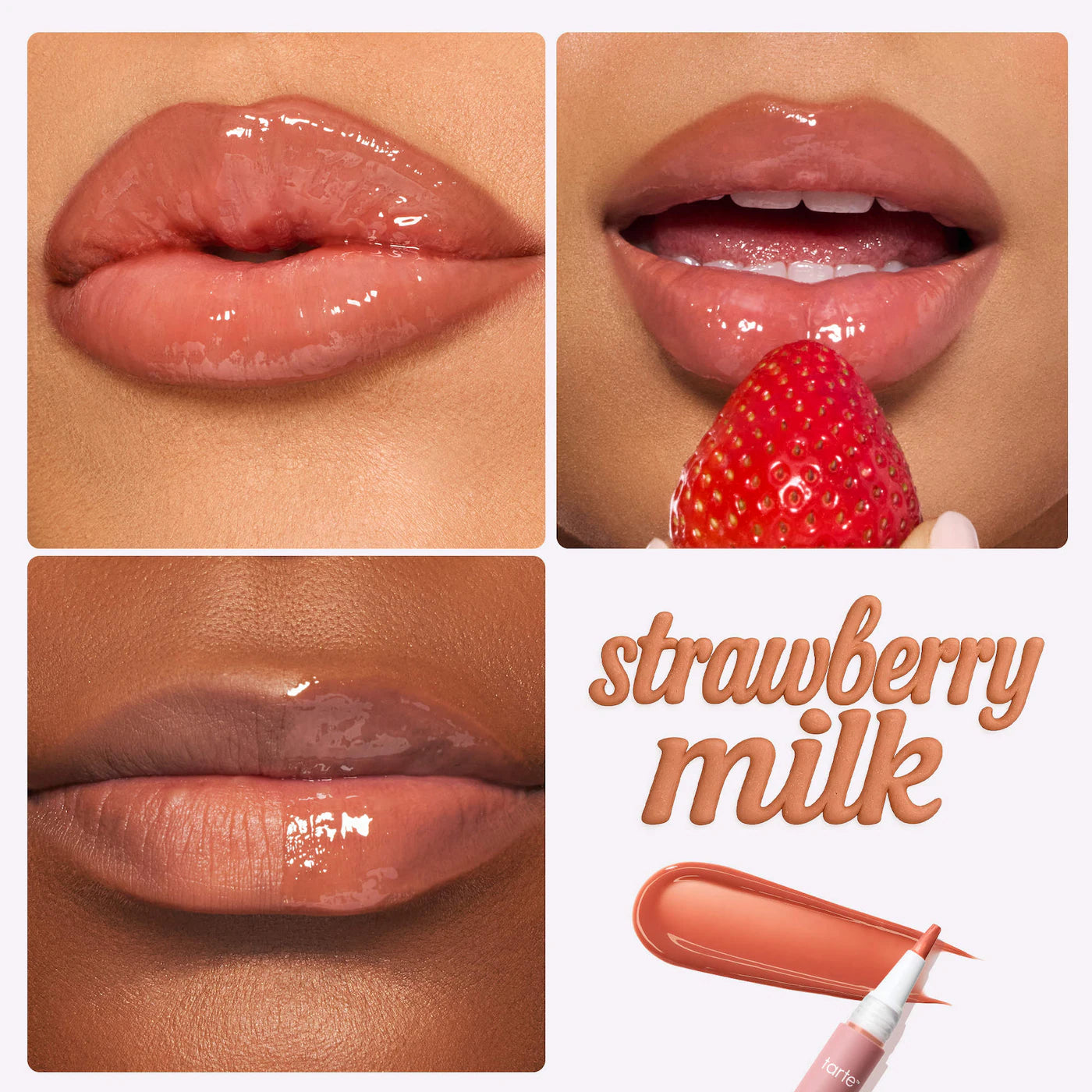 tarte - maracuja juicy lip plumping peptide gloss with charm