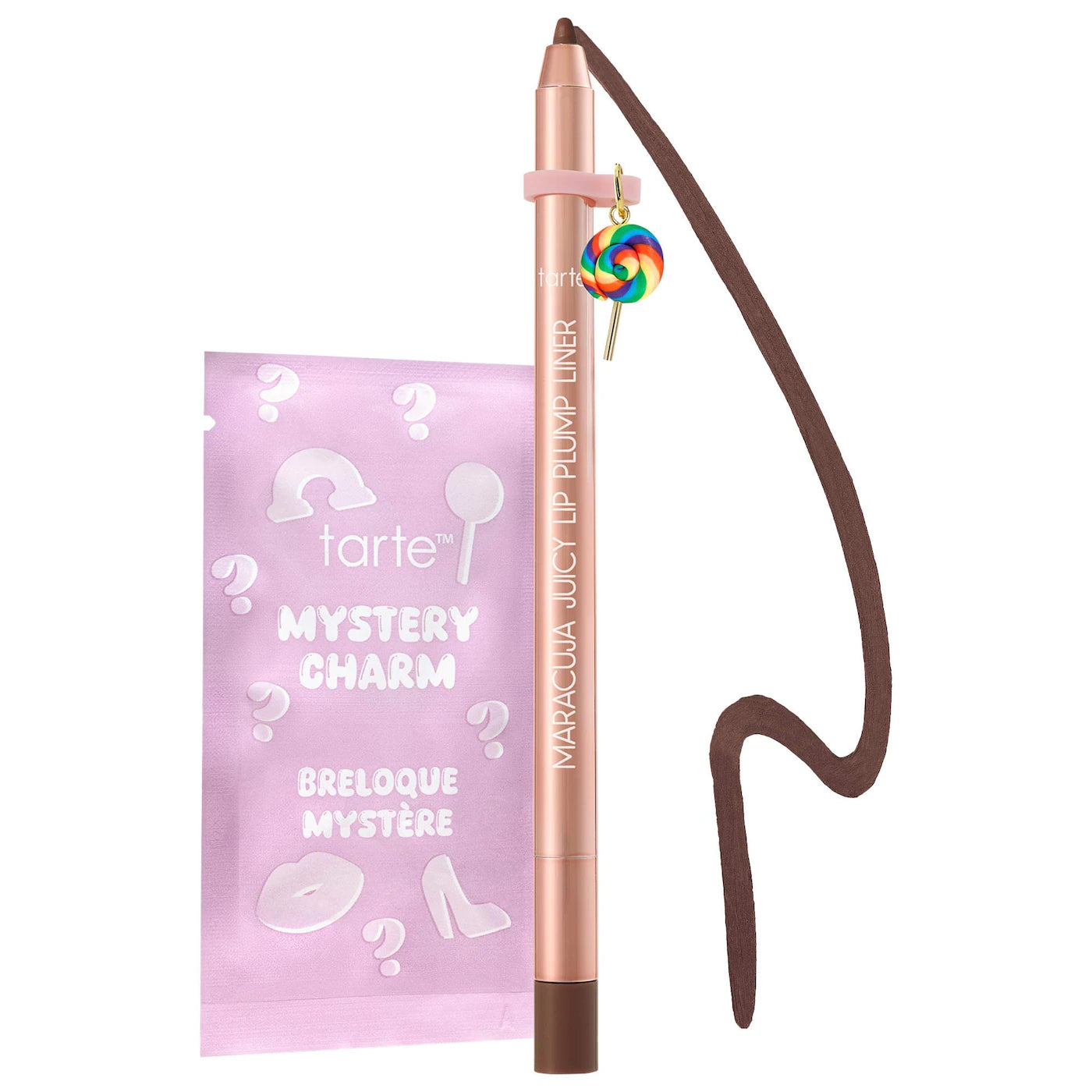 tarte - maracuja juicy lip plump peptide liner with charm